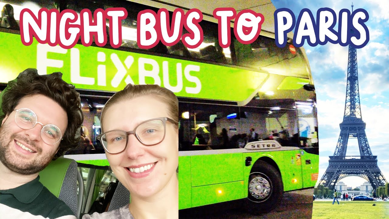 13 Hour Flixbus to Paris - was it worth £49?! Berlin to Paris Vlog 🇫🇷