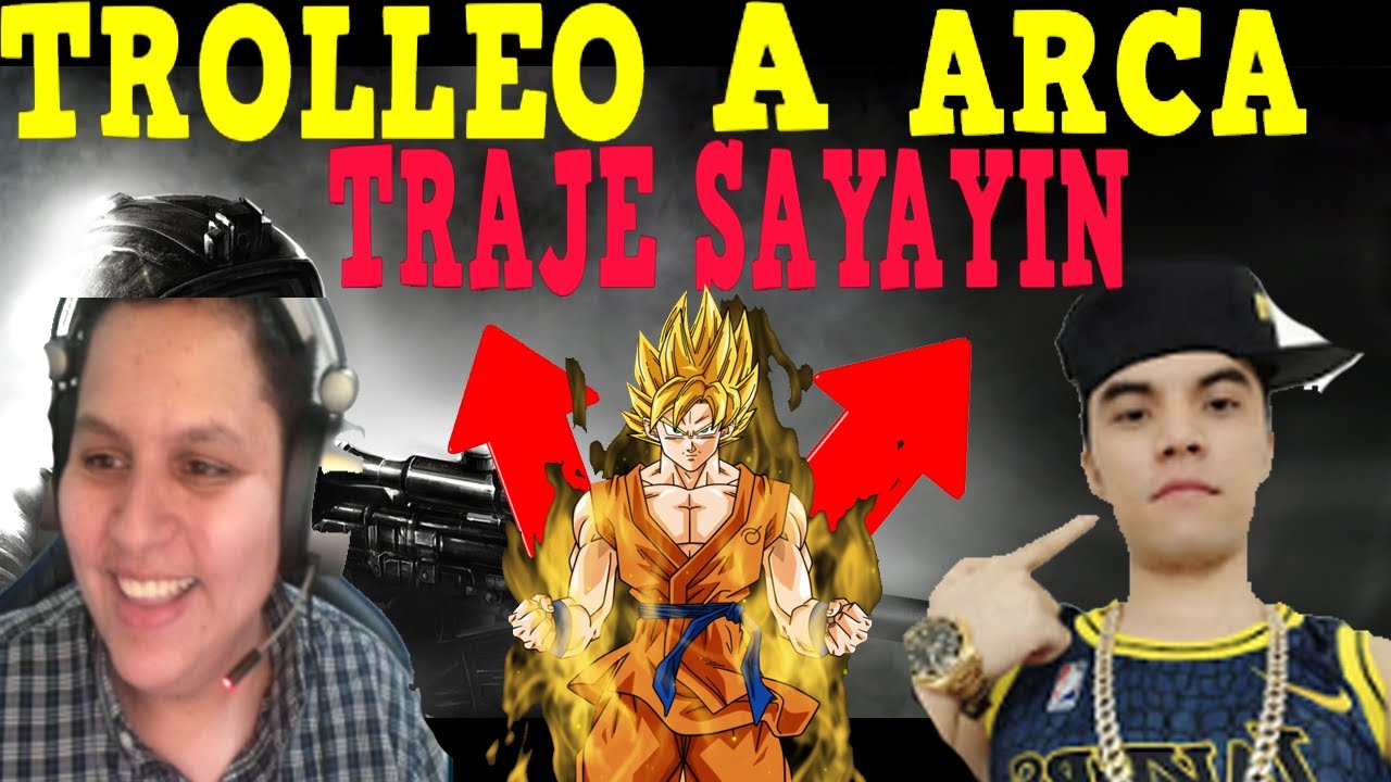 TROLEO A PAPI ARCA con el TRAJE SAYAYIN de OP7 | (ARCA SE ENFURECE🤬)