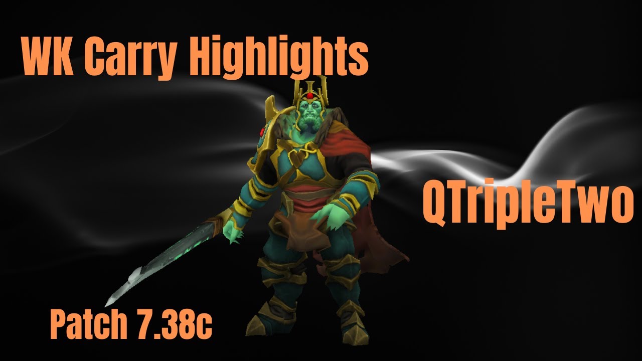 Wraith King Carry &ndash; Patch 7.38c Highlights | QtripleTwo