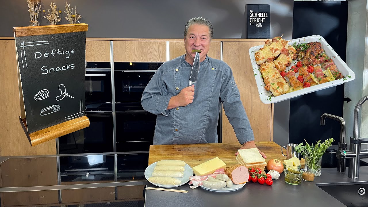 Deftige Snacks | Das schnelle Gericht