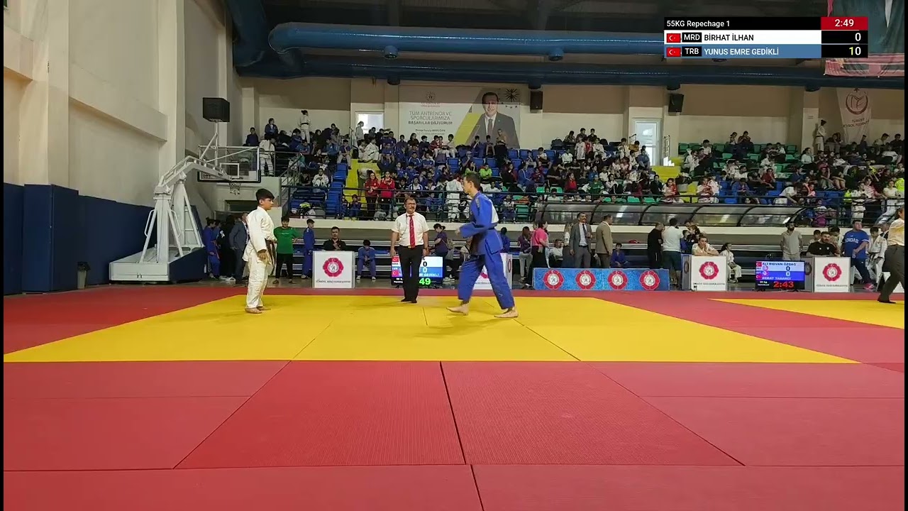 BİRHAT İLHAN - YUNUS EMRE GEDİKLİ 55KG Repechage 1