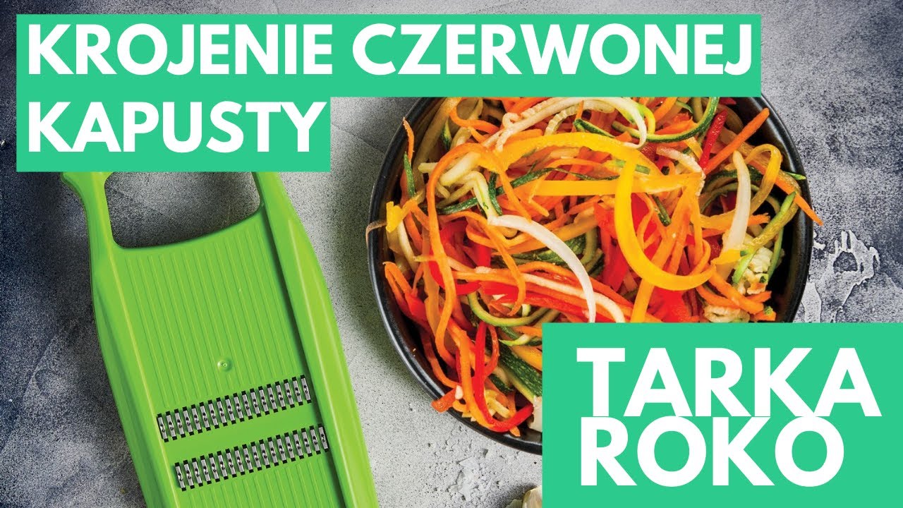 Używamy tarki do warzyw ROKO - część 2