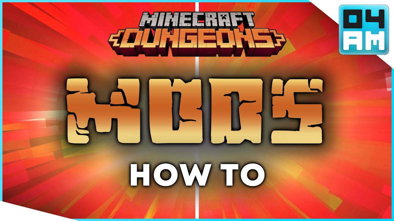 How To Get MODS For Minecraft Dungeons (Windows 7/8/10 Launcher Edition)
