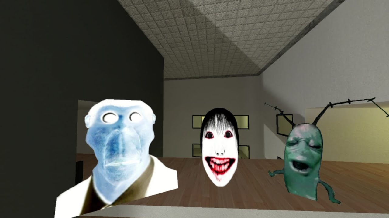 POV OBUNGA PLANKTON IN LIMINAL HOTEL AND GMOD#Gmod #NextBots