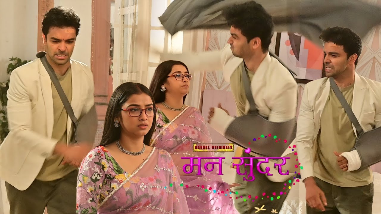 Mann Sundar || Today Ep. || Sparsh को पता चला Ruhi है Nahar की पत्नी गुस्से में बौखलाया😲Ruhi परेशान