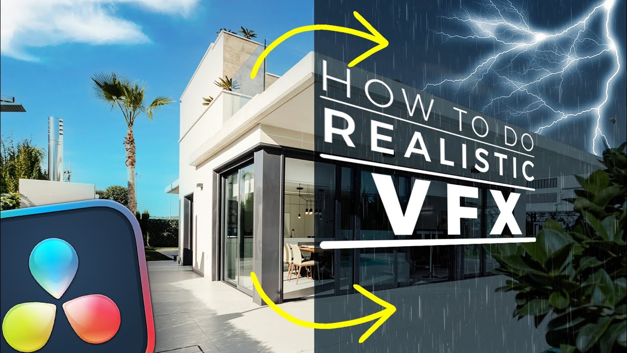 Make A Super Realistic Day To Night Storm Scene In Davinci Resolve