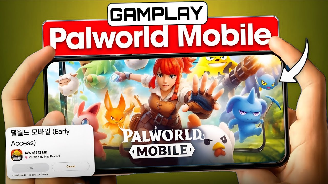 Palworld Mobile Max Graphics Gamplay | palworld mobile multiplayer mode gamplay #3