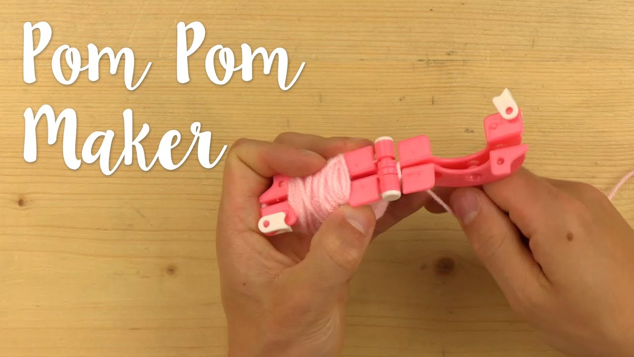 How to Use the Pom-Pom Maker - Sizzix