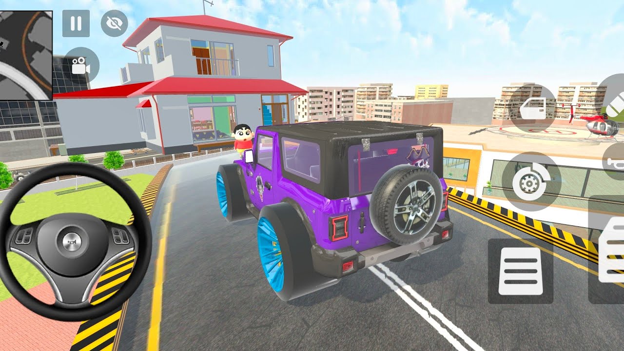 🤩Jack go to the shinchan house🥰💥 Indian Theft Auto simulator game💥