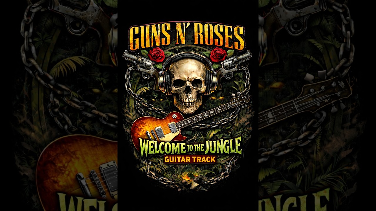 Guns N' Roses - Welcome to the Jungle Guitar track