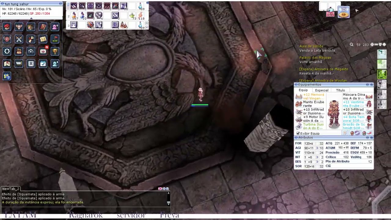 Instância mais inútil do servidor MIMIMI #ragnaroklatam