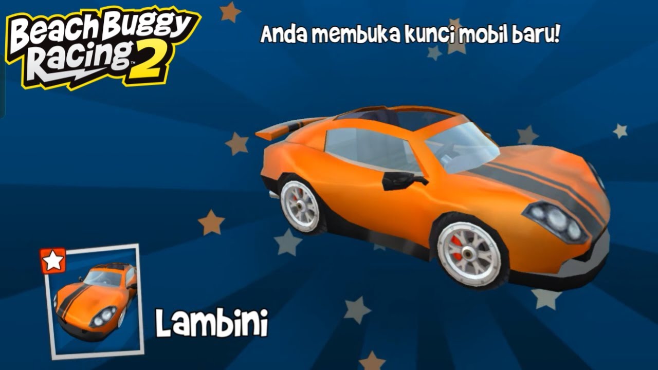 MENDAPATKAN MOBIL BARU LAMBINI - Beach Buggy Racing 2