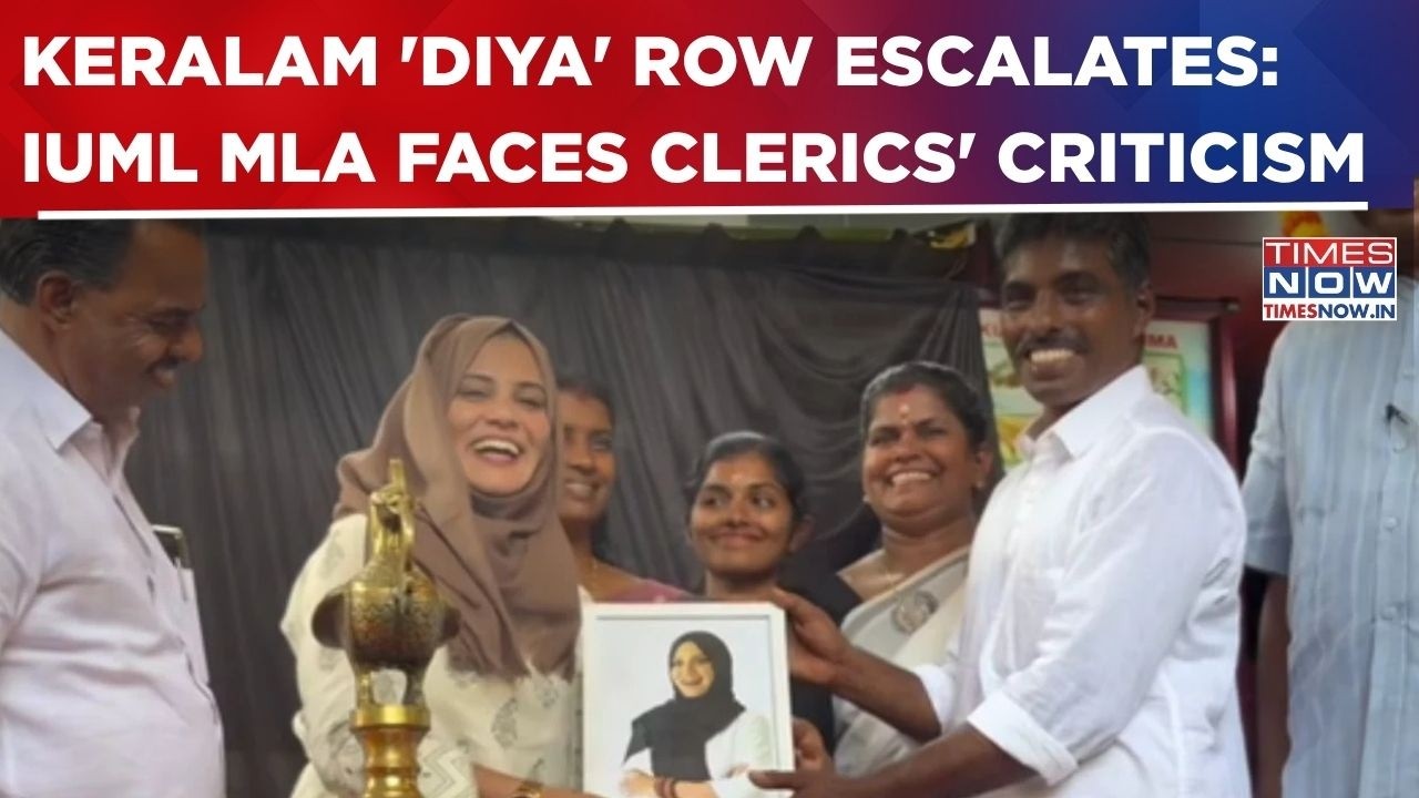 'Diya Intolerance' Row In Keralam? IUML MLA Faces Backlash From Clerics Over Lamp-Lighting Ceremony