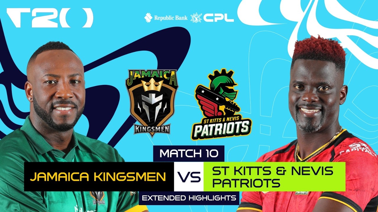 Extended Highlights | Jamaica Kingsmen vs St Kitts and Nevis Patriots | CPL 2026
