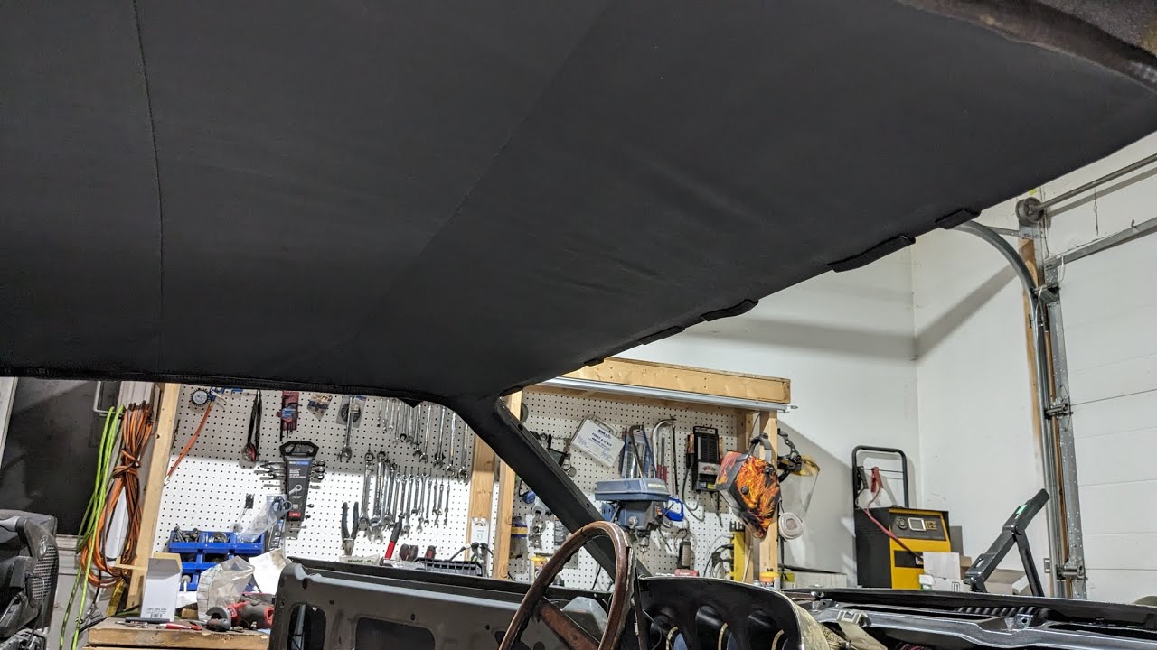 Project Mustang #49: Headliner install!!
