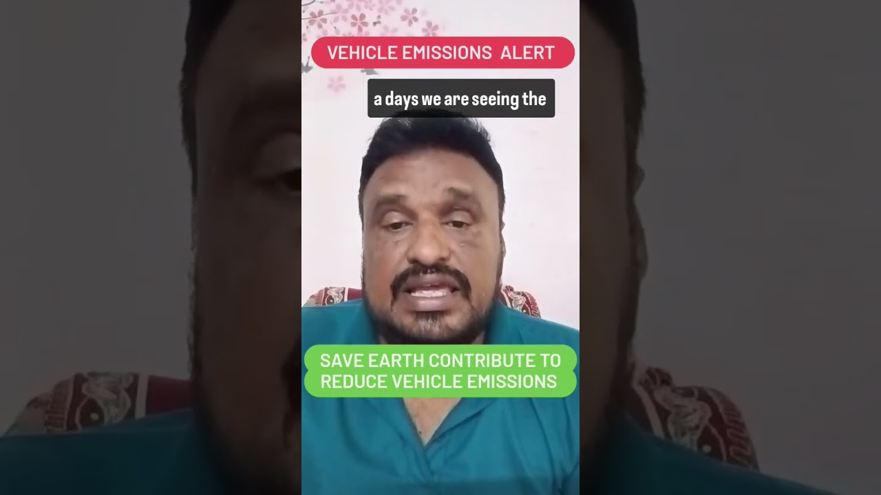 Vehicle emissions alert #airpollution #vehicleusage #saveearth