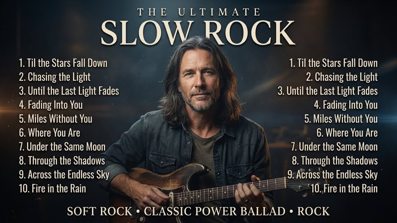 Top 15 Slow Rock Classics | Timeless Romantic Hits That Break the Soul