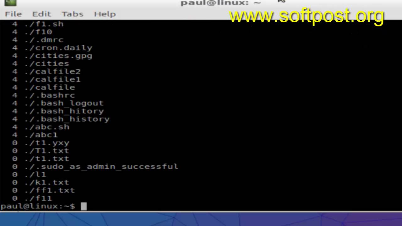 How to sort files by size in linux