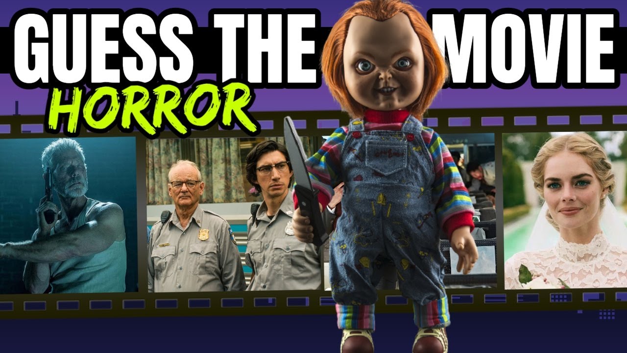 Guess The HORROR Movie | Halloween Challenge
