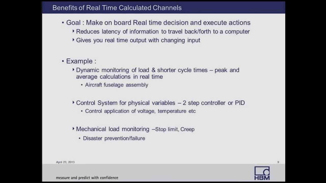 HBM Webinar: Measure, Control and Connect with PMX