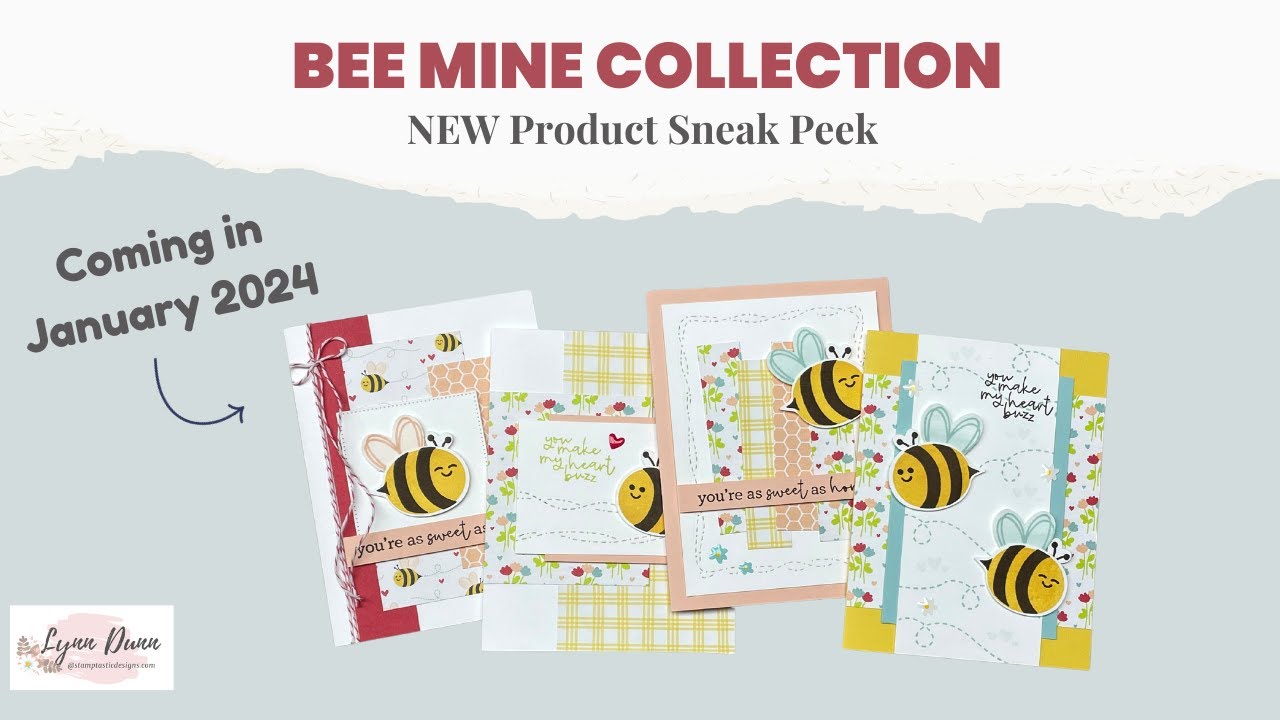 Stampin' Up! Bee Mine Suite - 6 Simple Card Ideas