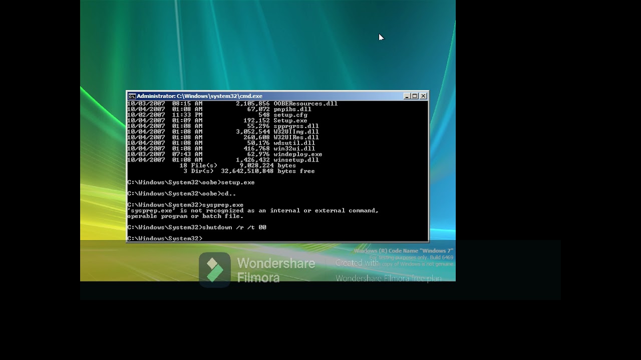 Windows Vienna Setup Failed!