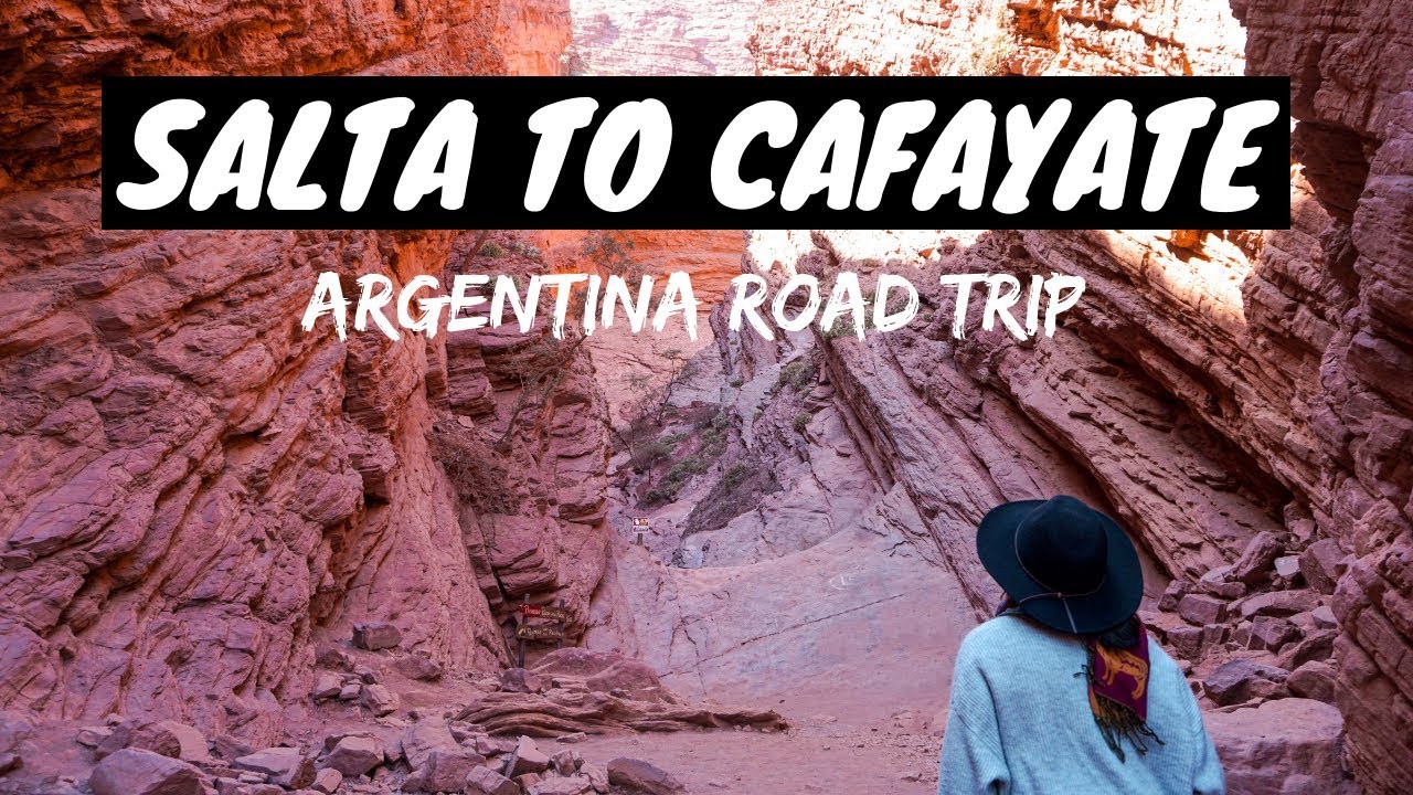 EPIC ROADTRIP FROM SALTA TO CAFAYATE | QUEBRADA DE LAS CONCHAS | ARGENTINA TRAVEL VLOG