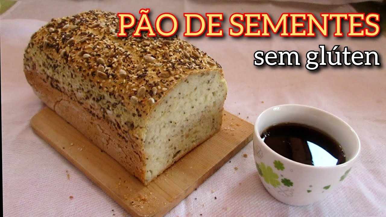 PÃO DE SEMENTES SEM GLÚTEN | FAÇA E VENDA RENDA EXTRA VENDENDO PÃO SEM GLÚTEN