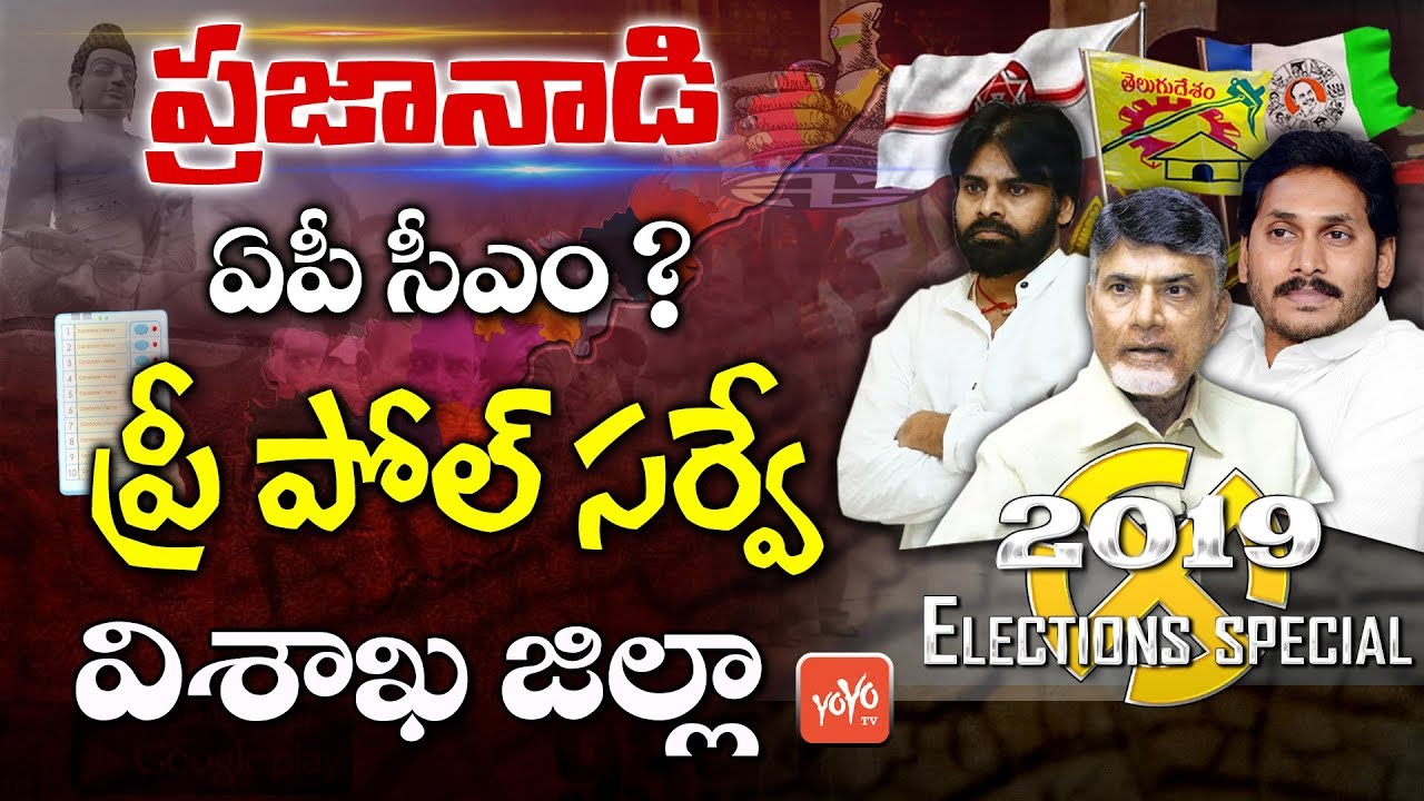 Pre Poll Survey on Visakha District | AP Elections 2019 | YS Jagan | Chandrababu | YOYO TV Survey