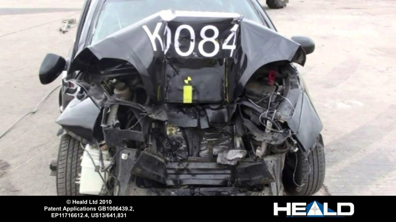 Heald HT1-Raptor Shallow Mount Automatic Bollard ASTM Crash Test