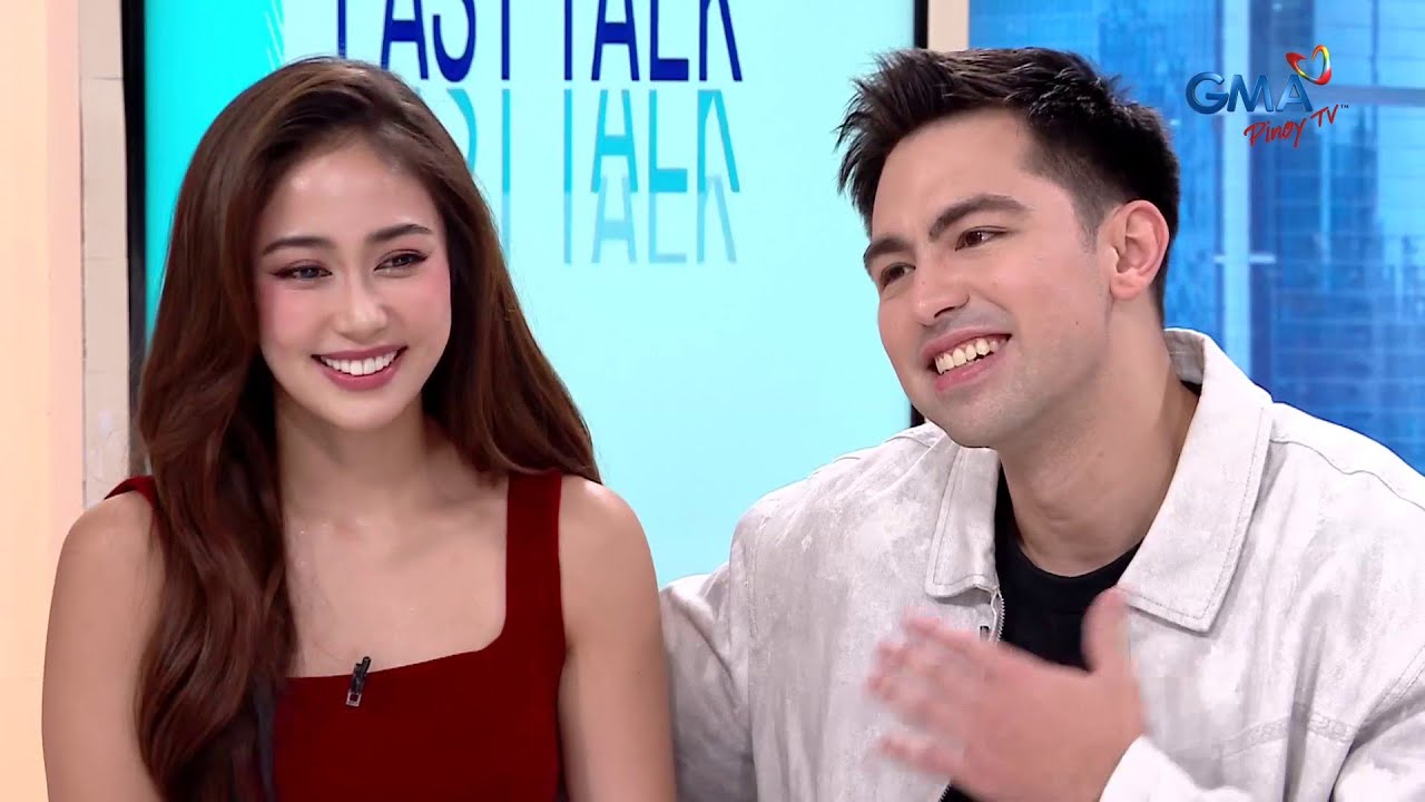 Fast Talk with Boy Abunda: Elle Villanueva at Derrick Monasterio, #relationshipgoals din talaga!