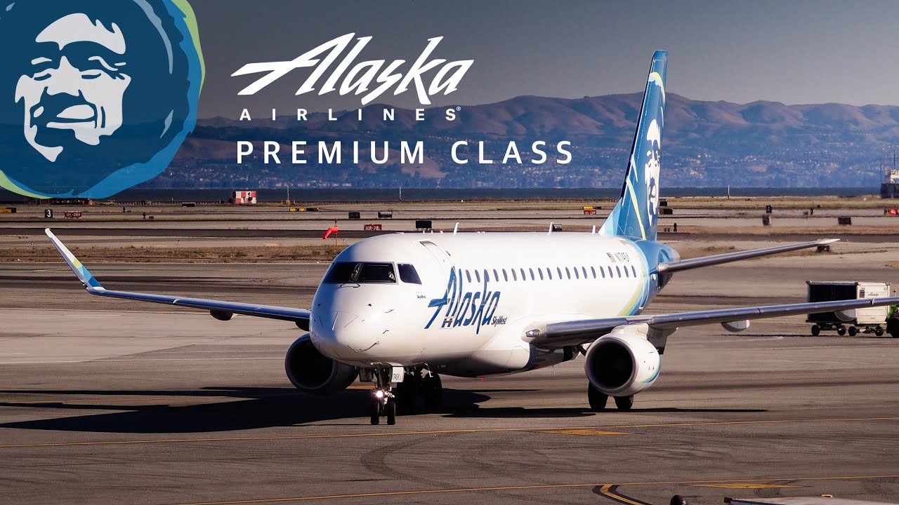 #021 ALASKA AIRLINES Embraer 175 Premium Class: Worth The Extra Money?