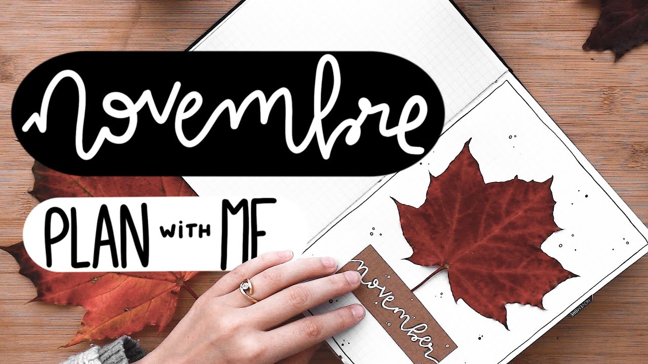 NOVEMBRE 🍁dans mon bullet journal 📓