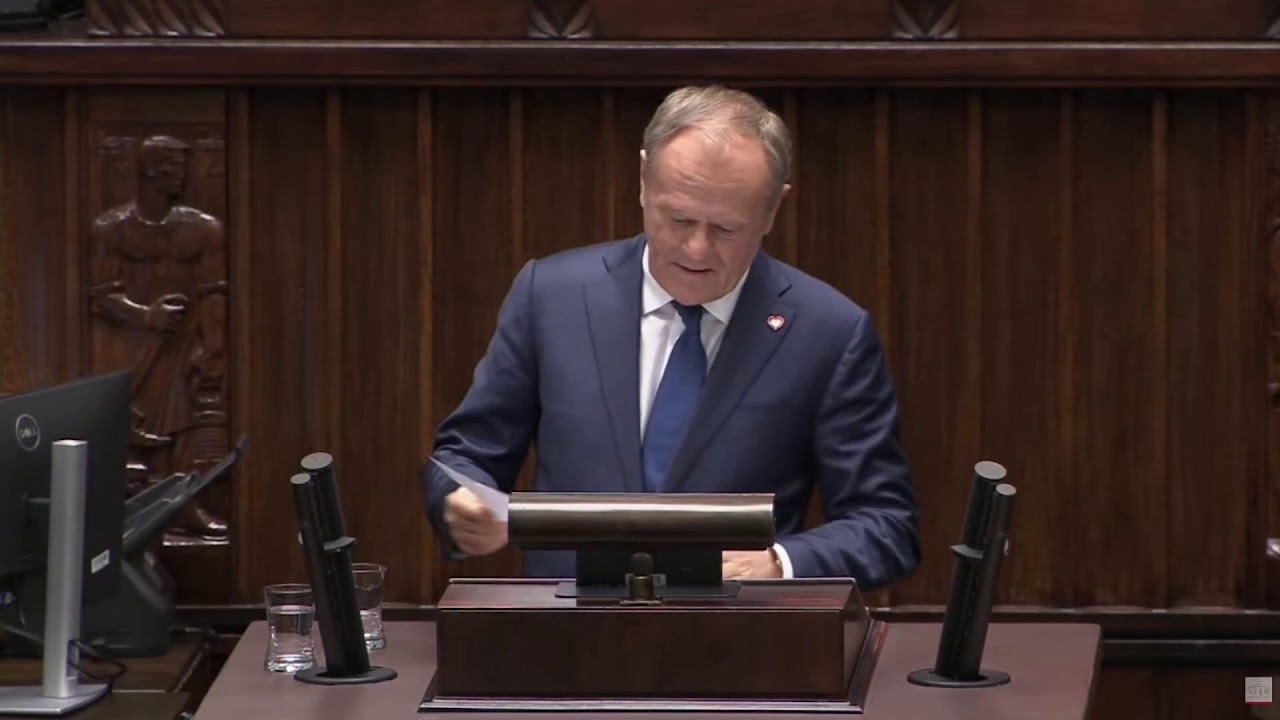 NA ŻYWO | Wystąpienie Premiera Donalda Tuska w Sejmie Rzeczypospolitej Polskiej
