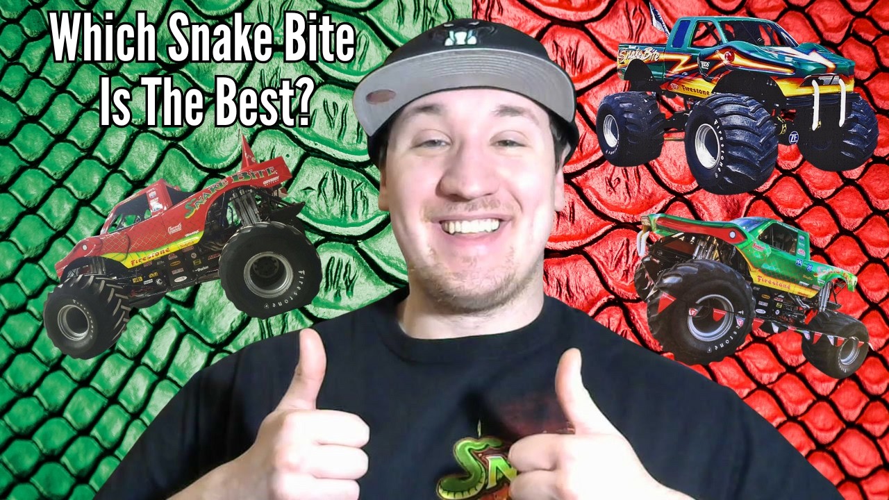 All The Snake Bite Monster Truck Designs Ranked