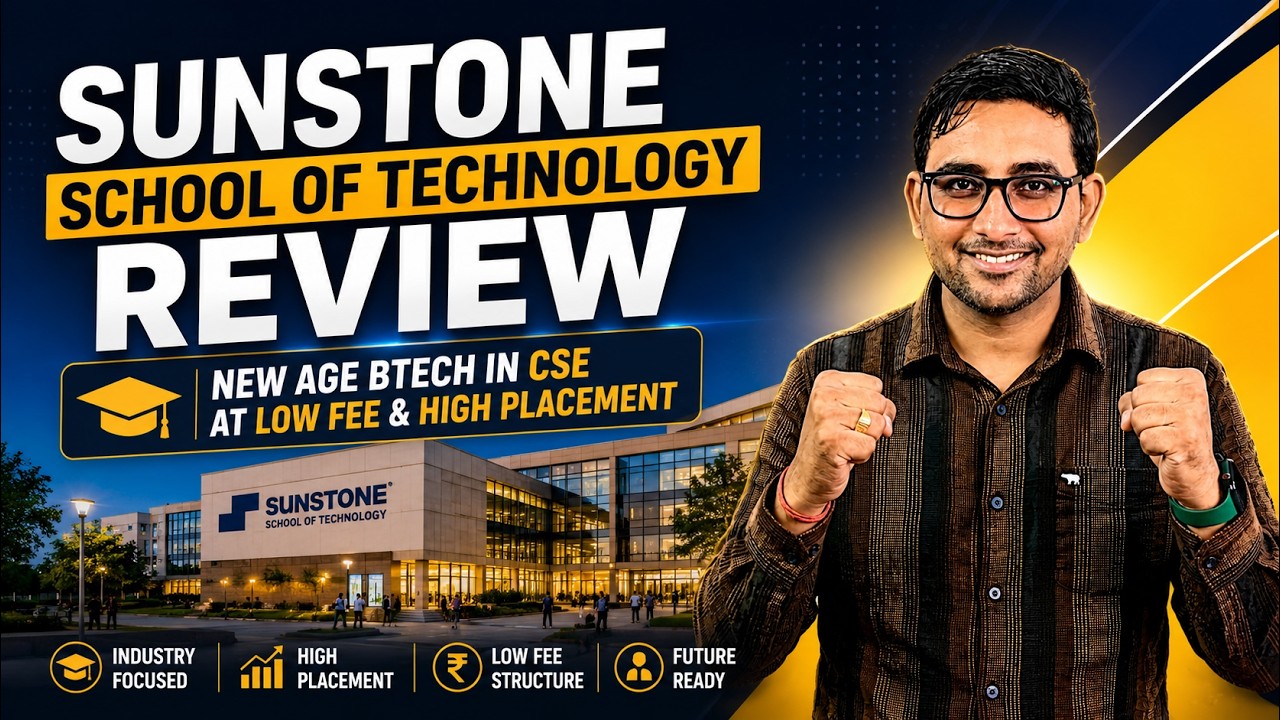 Best College for Btech CSE AI/ ML | Sunstone school of Technology | Placement , Fees | Jee Main 2026
