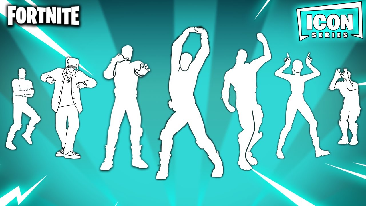 ALL FORTNITE ICON SERIES DANCES & EMOTES