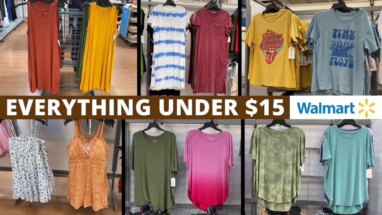 😍EVERYTHING THAT IS UNDER $15 IN THE WALMART WOMEN'S DEPARTMENT‼️WALMART WOMEN’S CLOTHES | FASHION