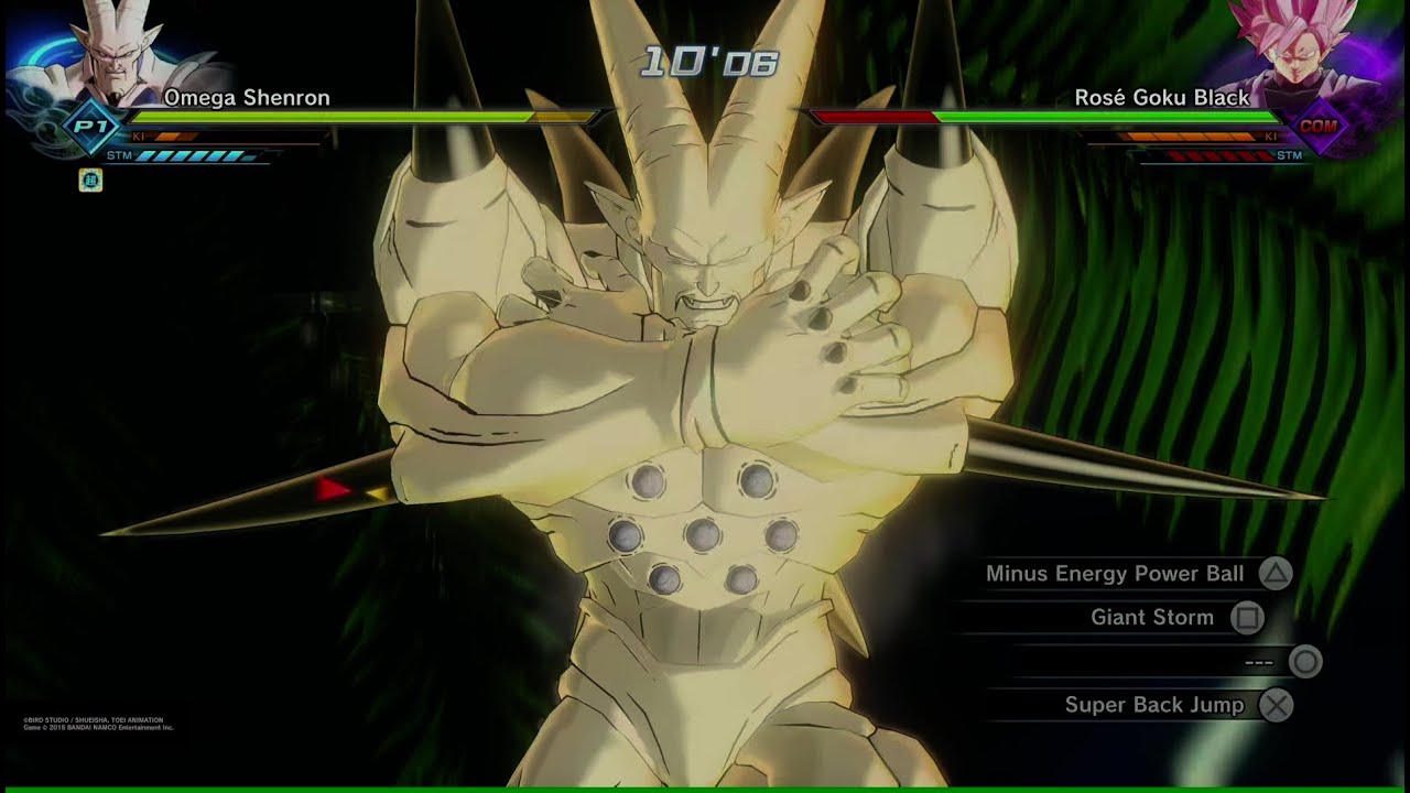 OMEGA SHENRON VS. DEITIES: PQ 109: DRAGON BALL XENOVERSE 2