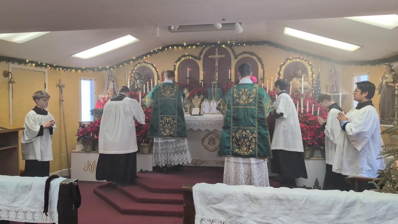 Live: Mass Sunday Third Sunday After Epiphany Jan. 25th, 2026