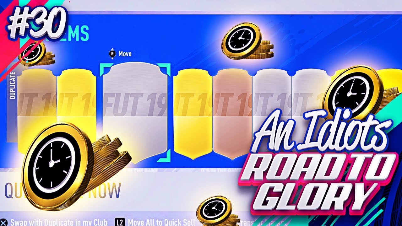 LONG TERM COIN INVESTING!!! AN IDIOTS FIFA 19 ROAD TO GLORY!!! Episode 30