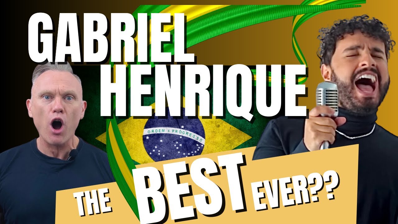 TheSomaticSinger REACTS to Gabriel Henrique - I Don’t Want To Miss A Thing