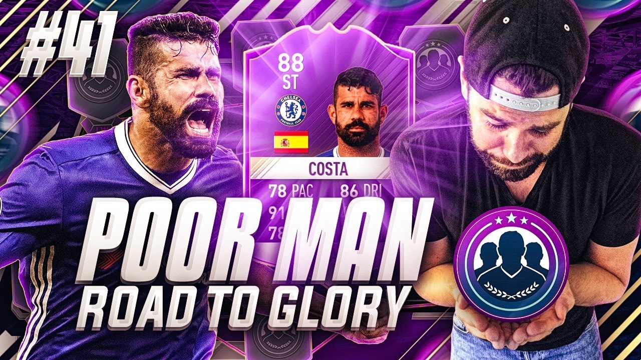 INSANE INVESTMENT PROFIT!!! 88 DIEGO COSTA POTM SBC - Poor Man RTG #41 - FIFA 17 Ultimate Team