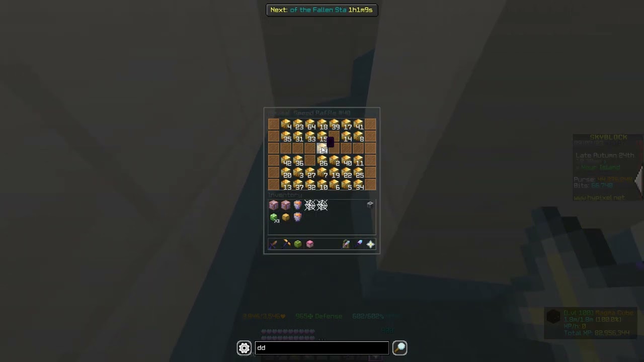 necron's handle from raffle (drop at 1:16)