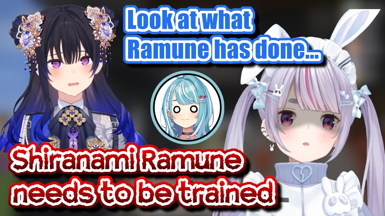 Mimi Wants to Train Ramune Who Destroyed Uruha's House [VSPO]