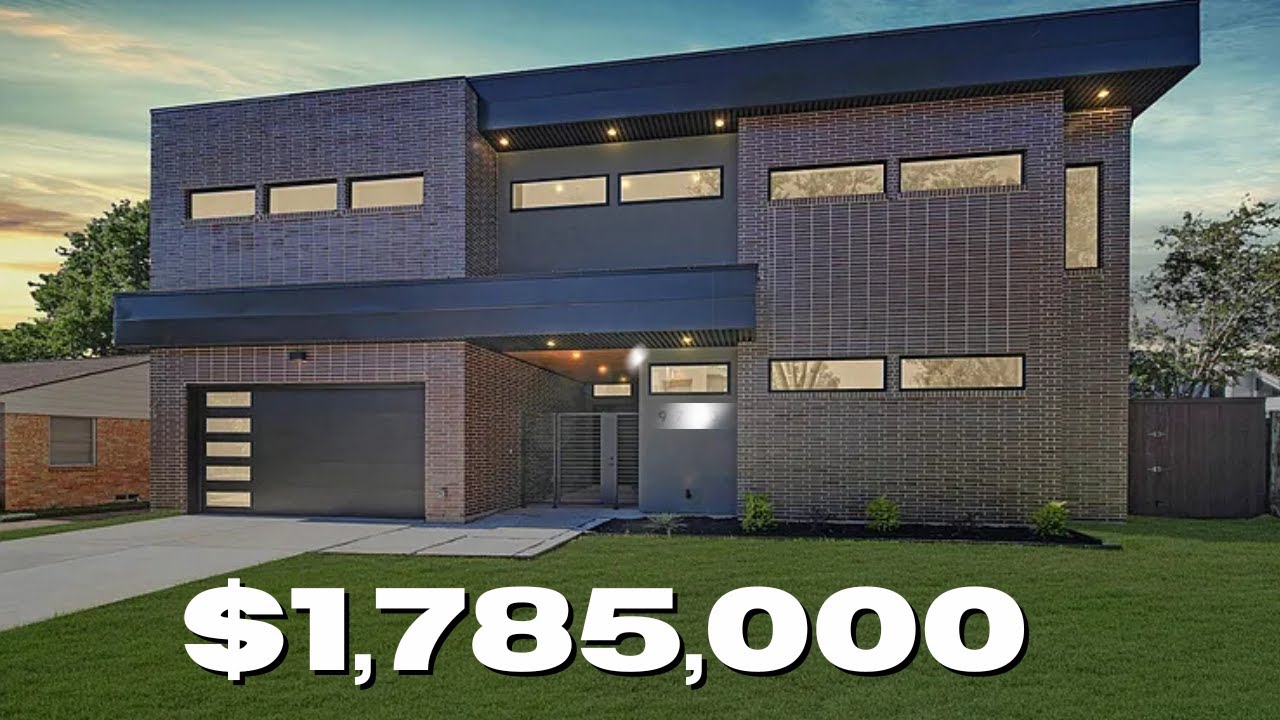 TOUR A $1.7M MODERN HOME | Texas Real Estate | Dallas Realtor | MIDWAY HOLLOW