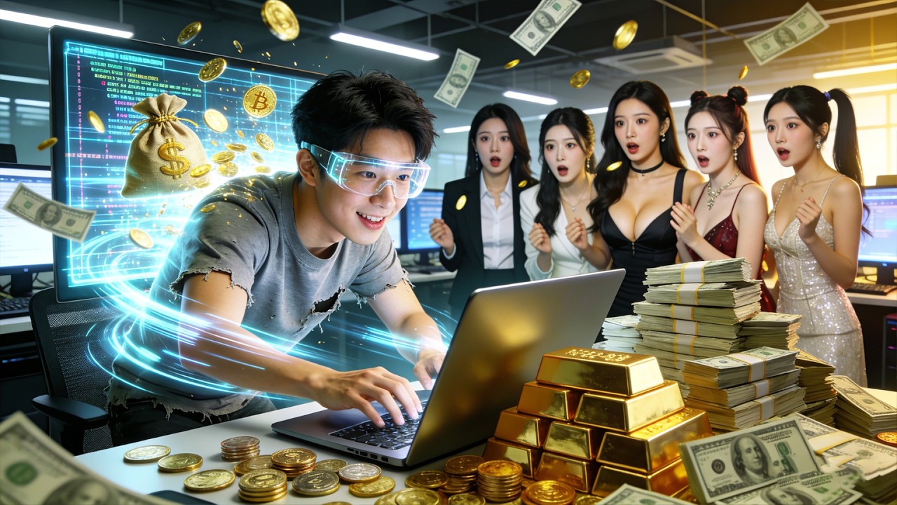 網咖老闆被女顧客污衊騷擾，下秒全球斷網，只有他的網咖正常營業，全球首富帶千億現金跪求開機，頂級美女排隊求包夜！