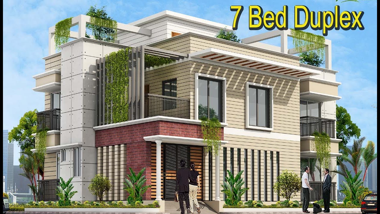 Best Duplex Home plan |২ কাঠা জমিতে ৭ বেডের অসাধারন ডুপ্লেক্স বাড়ির প্লান|