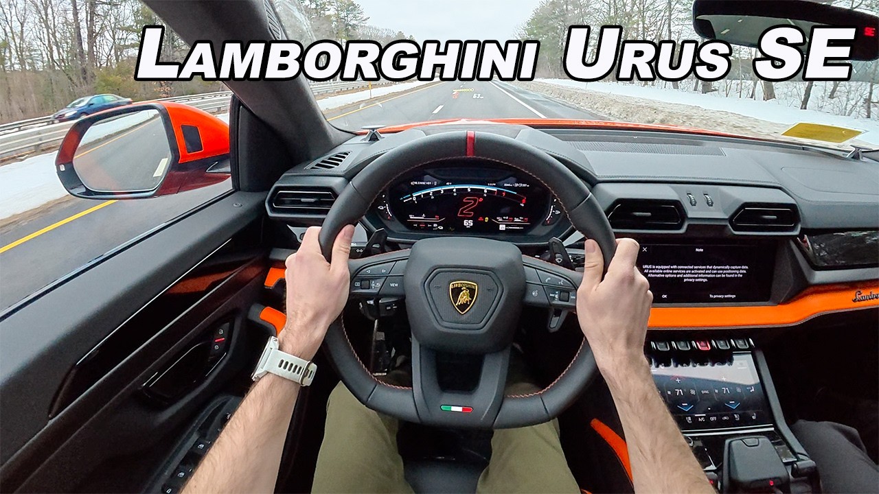 Lamborghini Urus SE z 2026 roku &ndash; 800 KM, kt&oacute;re zachwyci całą rodzinę (dźwięk binauralny POV)