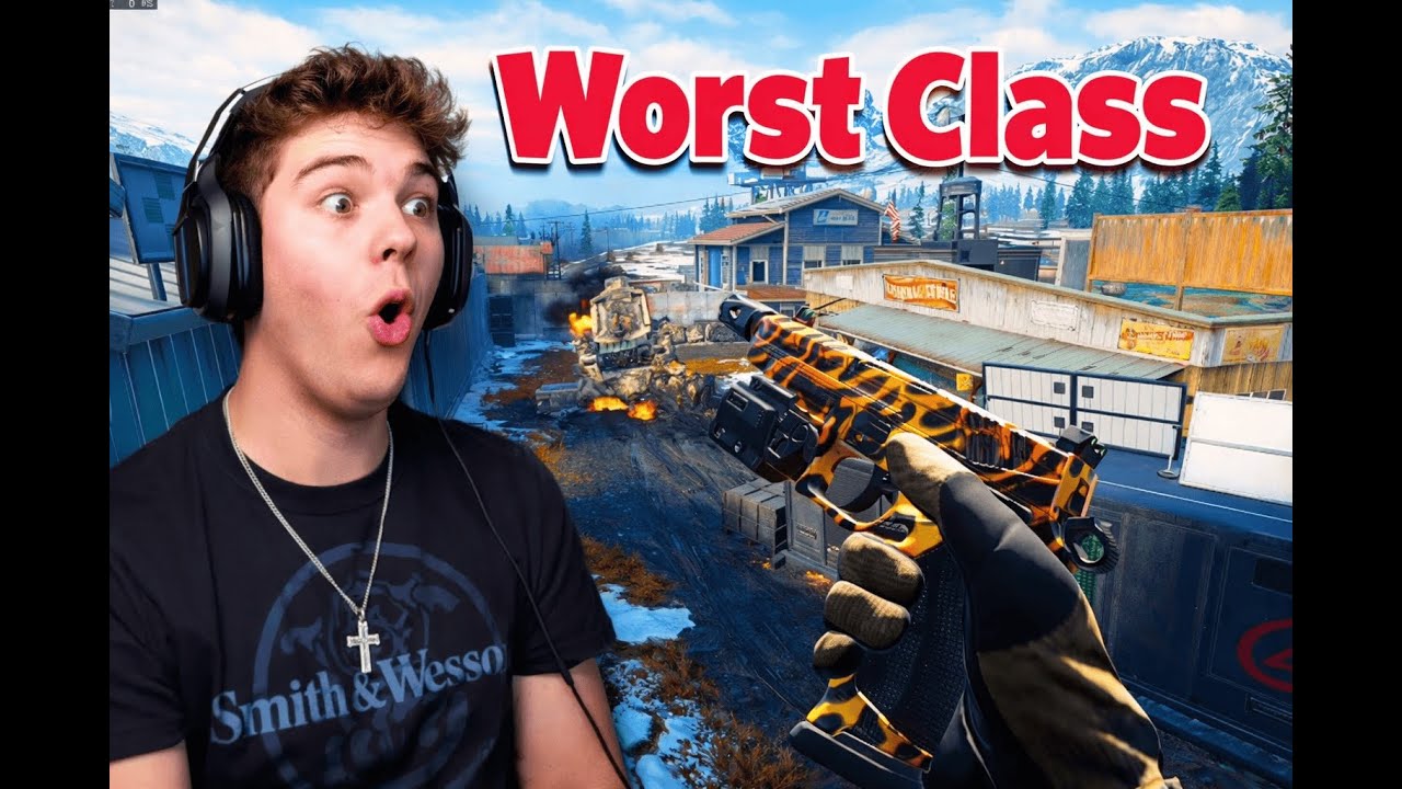 I Hit Trickshots With The WORST CLASS SETUPS! (EXTREME)